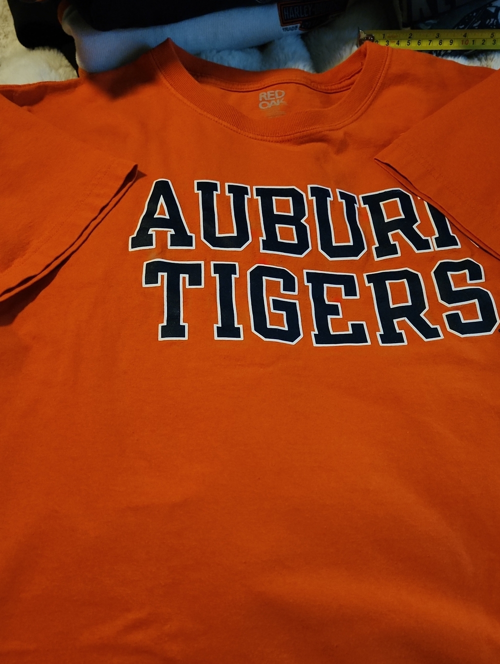 Auburn Tigers Orange Mens T-Shirt